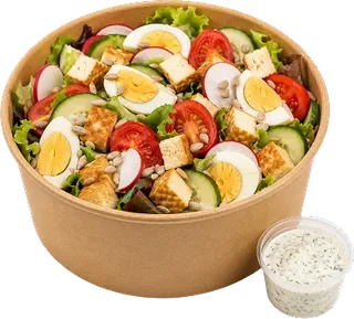 Salat mit Ei von Daily Fruits