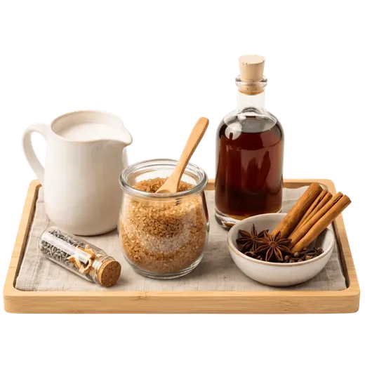 Set mit Zusätzen für Kaffee und Tee