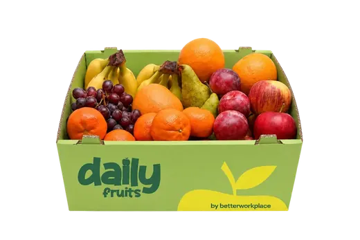 Kiste Nur Vitamine mit Äpfeln, Bananen und Saisonobst